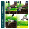 Unkrautstecher Gardena mit langem Stiel und Edelstahlkrallen für Rasen, 100cm - vuunot.com