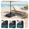HDPE Sonnenschirmständer für Sonnenschirme Ø 38/48 mm  befüllbar Wasser Sand - vuunot.com