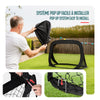 Fußballtor für Kinder 2er Set, Klappbares Pop Up Tor 120x80x80cm - vuunot.com