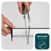 Insektenschutzrollo Fenster Aluminiumrahmen zuschneidbar  L80 x H130 cm Weiß - vuunot.com