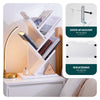 Bücherregal Baumform Standregal Bücher Regal 30x16x60 cm Weiß - vuunot.com