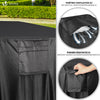 Abdeckung Gartenmöbel 420D Oxford Gewebe 250x250x73cm Schwarz - vuunot.com