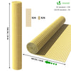 PVC Sichtschutzmatte ultraverstärkt für Balkon Terrasse, 100x300cm Bambus - vuunot.com