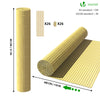 PVC Sichtschutzmatte 80x300 cm, Sichtschutz für Balkon Terrasse, Bambus - vuunot.com
