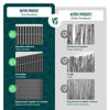 PVC Sichtschutzmatte Schilfmatte Sichtschutzzaun 100x300cm WAnthracite - vuunot.com