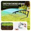 Mähroboter Garage Carport 105×80×46 cm mit Metallfüßen, Transparent - vuunot.com