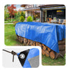 2x3m Abdeckplane 180 g/m² Wasserdicht lkw Plane mit Ösen, Gewebeplane Blau - vuunot.com
