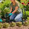 2in1 Kniebank für Gartenarbeit, Gartenhocker Klappbar, Grün - vuunot.com