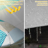 Wasserdicht Sonnensegel Rechteckig mit Befestigung Set, 3x4m, Grau - vuunot.com