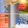 Isolierfolie Dämmfolie 20m*122cm, Doppelte Alu-Luftpolsterfolie Heizkörper Reflexionsfolie - vuunot.com