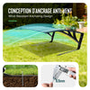 Mähroboter Garage Carport 82x80x46 cm ALU-Verstärkung Braun - vuunot.com