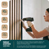 6er Set Akustikpaneele 120 × 60 × 2,1 cm, Akustik Wandpaneele in Holzoptik Hell-Eiche - vuunot.com