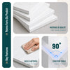 Bücherregal Baumform Standregal Bücher Regal 38x19x113 cm Weiß - vuunot.com