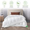 Bettdecke 135x200 cm, 4 Jahreszeiten Winterdecke 2er Set 500GSM - vuunot.com
