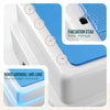 Rutschfester Tritthocker bis 180 kg, Steighilfe & Einstiegshilfe Trittstufe 43x33x11 cm Blau - vuunot.com