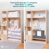 9er Set Große Vakuum Aufbewahrungstasche mit Pumpe, 4 Vakuumbeutel, 4 EDENOO Aufbewahrungstasche mit Griff und Reißverschluss, Grau - vuunot.com