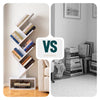 Bücherregal Baumform Standregal Bücher Regal 38x19x113 cm Weiß - vuunot.com