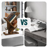 Bücherregal Baumform Standregal Bücher Regal 30x16x40,5 cm Braun - vuunot.com
