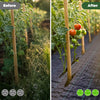 Unkrautvlies für Garten 1x25m, Gartenvlies Wasserdurchlässig 100g/m² - vuunot.com