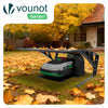 Mähroboter Garage Carport 82x80x46 cm ALU-Verstärkung Braun - vuunot.com