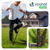 Hühnerzaun & Hundezaun, 12m Mobiler Zaun,PE Begrenzungszaun Gartenzaun Orange - vuunot.com
