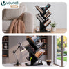 Bücherregal Baumform Standregal Bücher Regal 30x16x60 cm Schwarz - vuunot.com