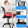 Bürostuhl ergonomisch, Schreibtischstuhl mit Lendenwirbelstütze Schwarz - vuunot.com