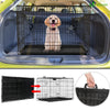 Hundekäfig Klappbar, Hundebox Auto mit Abdeckung & Bodenschale, 107 cm XL - vuunot.com