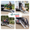 2 x Faltbare Auffahrrampe aus Verzinkter Stahl, Rutschfest Laderampen, 186 cm, Maximale Last 400kg - vuunot.com