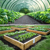 Unkrautvlies 2x25m mit Bodenanker, Gartenvlies Wasserdurchlässig 100g/m² - vuunot.com