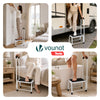 Metall Tritthocker, Trittstufe mit Handlauf & großer rutschfester Plattform - vuunot.com