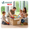 Umzugskartons 20 Stück, stabile Bücherkartons bis 25 kg 50 x 30 x 30 cm, 45 L - vuunot.com