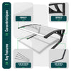 Mähroboter Garage Carport 82x80x46 cm ALU-Verstärkung Transparen - vuunot.com