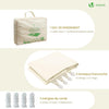 Wasserdicht Sonnensegel Rechteckig mit Befestigung Set, 3x5m, Beige - vuunot.com