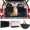 Hundekäfig Klappbar, Hundebox Auto mit Abdeckung & Bodenschale, 122 cm XXL - vuunot.com