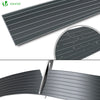 Sichtschutzstreifen für Doppelstabmatten 300m x 4.7cm, PVC Sichtschutz Zaun mit 600 Clips, Grau - vuunot.com