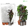 3er Set Winterschutz für Pflanzen Kübelpflanzen, Frostschutz Kübelpflanzensack mit Kordelzug, 80g/m², 200 x 240 cm - vuunot.com