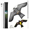 2er Set Vogelschreck Falke Drachen mit 4m Teleskopstange, Stil C&G - vuunot.com