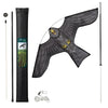 Vogelschreck Falke Drachen mit 4m Teleskopstange, Stil D - vuunot.com