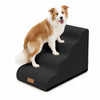 Hundetreppe Haustiertreppe aus hochdichtem Schwamm, rutschfest, 72x40x50cm Schwarz - vuunot.com