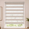 Doppelrollo Klemmfix ohne Bohren 90 x 150 cm Leinenfarbe - vuunot.com