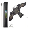 Vogelschreck Falke Drachen mit 4m Teleskopstange, Stil F - vuunot.com