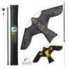 2er Set Vogelschreck Falke Drachen mit 4m Teleskopstange, Stil D&G - vuunot.com