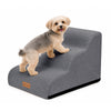 Hundetreppe Haustiertreppe aus hochdichtem Schwamm, rutschfest, 57x40x40cm Grau - vuunot.com