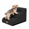 Hundetreppe Haustiertreppe aus hochdichtem Schwamm, rutschfest, 57x40x40cm Schwarz - vuunot.com