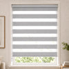 Doppelrollo klemmfix ohne Bohren, Duo Rollo Klemmrollo für Fenster und Tür, 90x150 cm, Grau - vuunot.com