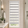 Doppelrollo klemmfix ohne Bohren, Duo Rollo Klemmrollo für Fenster und Tür, 50x150 cm, Grau - vuunot.com