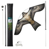 Vogelschreck Falke Drachen mit 4m Teleskopstange, Stil E - vuunot.com