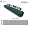 Drahtzaun Sechskantgeflecht, Maschendrahtzaun, 1x50m, Maschenweite 25mm, PVC-Beschichtet Grün - vuunot.com