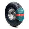 Schubkarrenrad Luftreifen 3.50-4, Innenloch Ø16 mm, 260x85 mm - vuunot.com